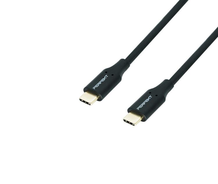 Perfekt 10Gbps Type C to Type C Gen2 Cable 1.5m - Store 974 | ستور ٩٧٤