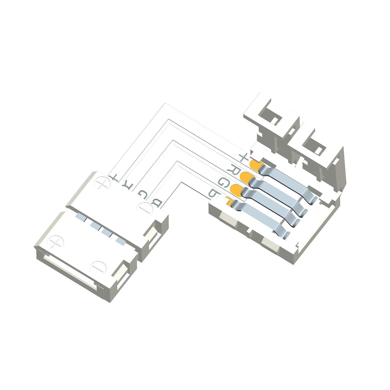 PFDO Right Angle 4 Pin RGB Connector - Store 974 | ستور ٩٧٤