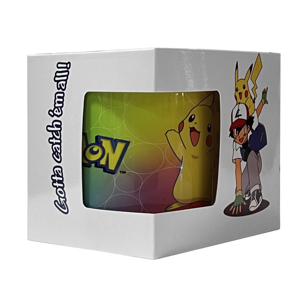 Pokemon Mug Pikachu - Green - كأس - Store 974 | ستور ٩٧٤