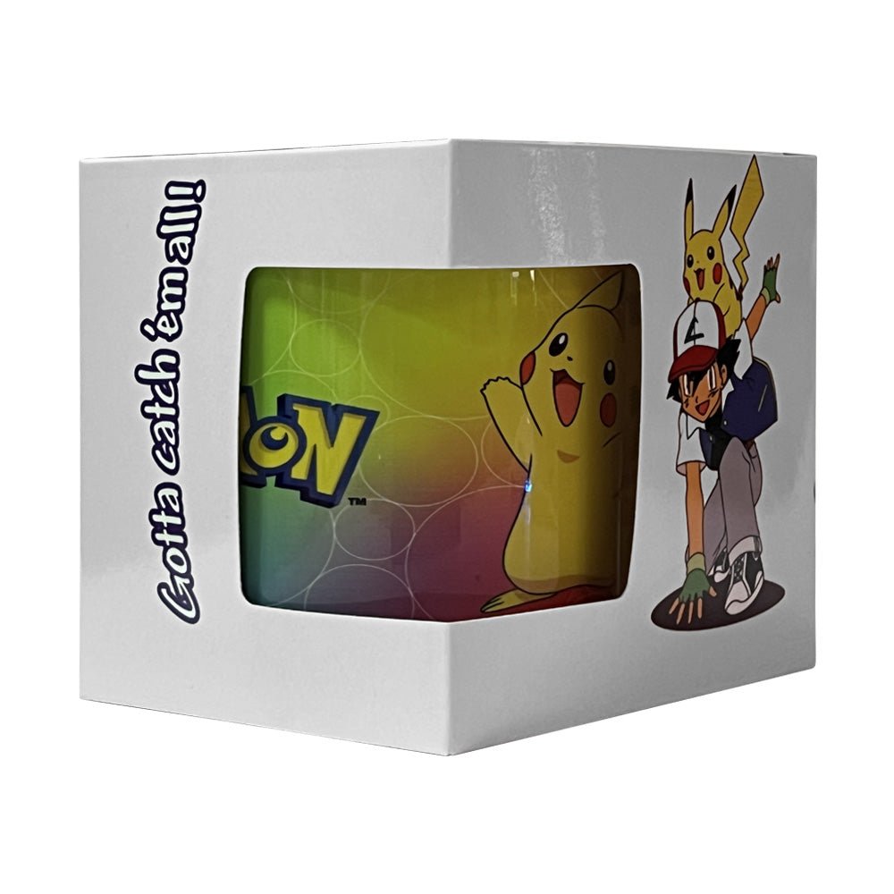 Pokemon Mug Pikachu - Burgundy - كأس - Store 974 | ستور ٩٧٤