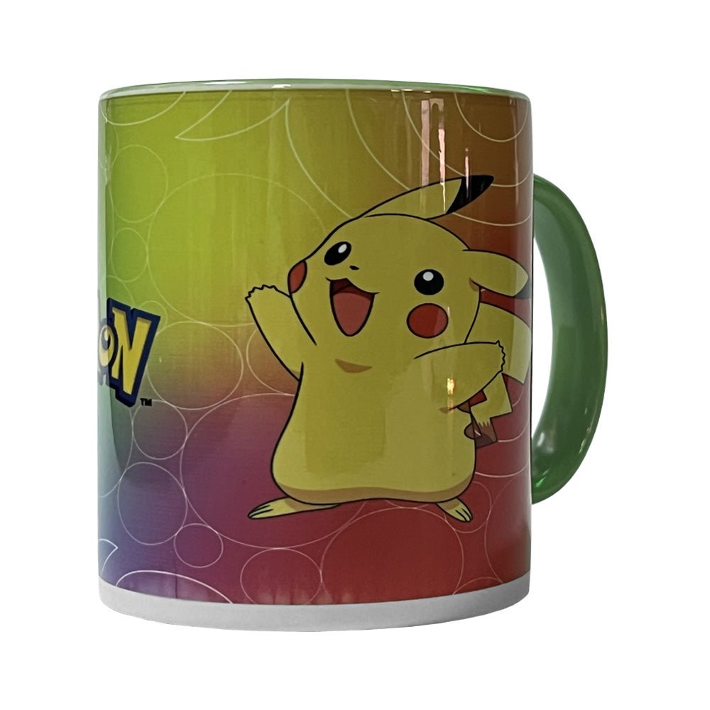Pokemon Mug Pikachu - Green - كأس - Store 974 | ستور ٩٧٤