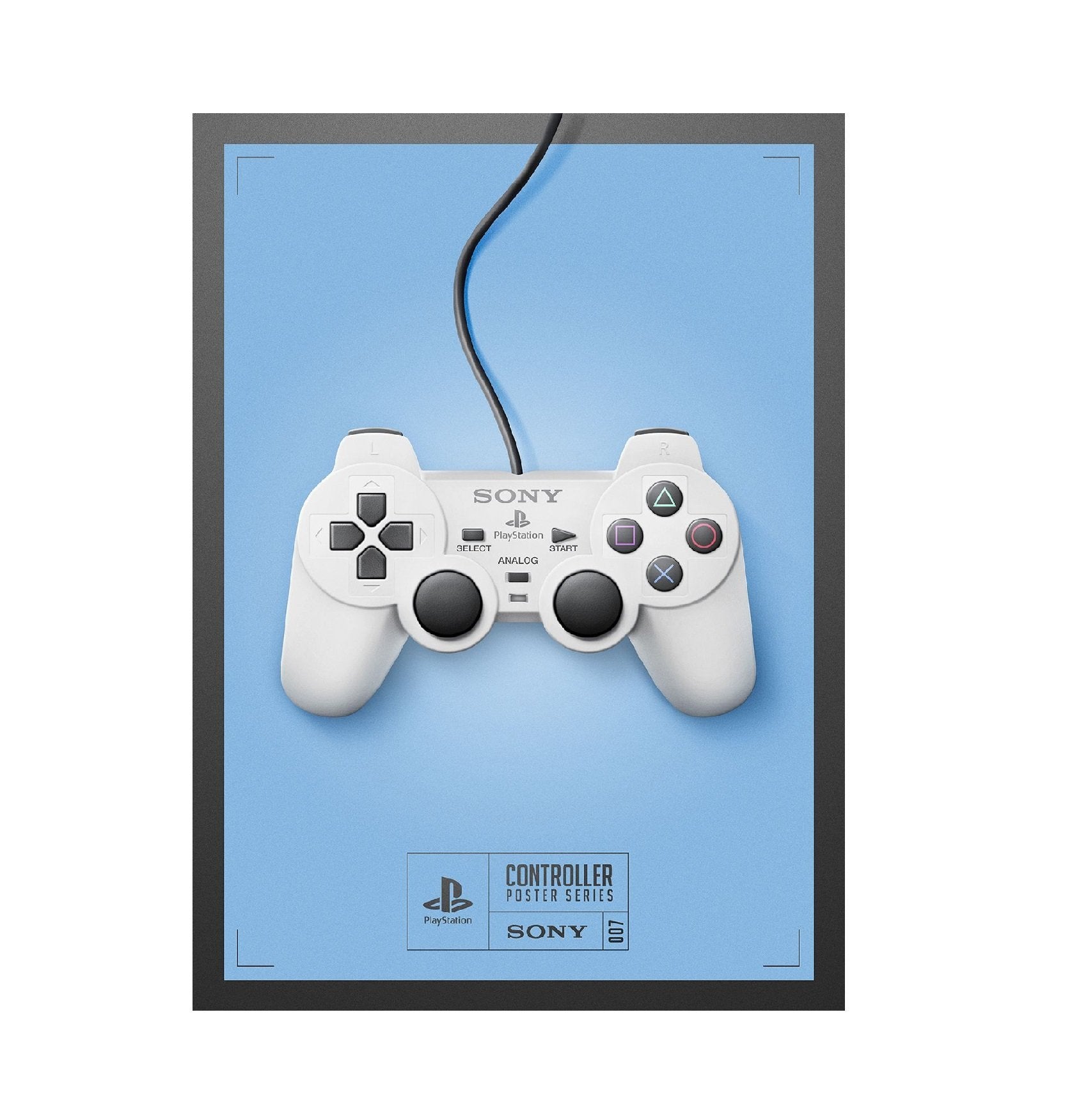PlayStation Controller Poster Series - Store 974 | ستور ٩٧٤