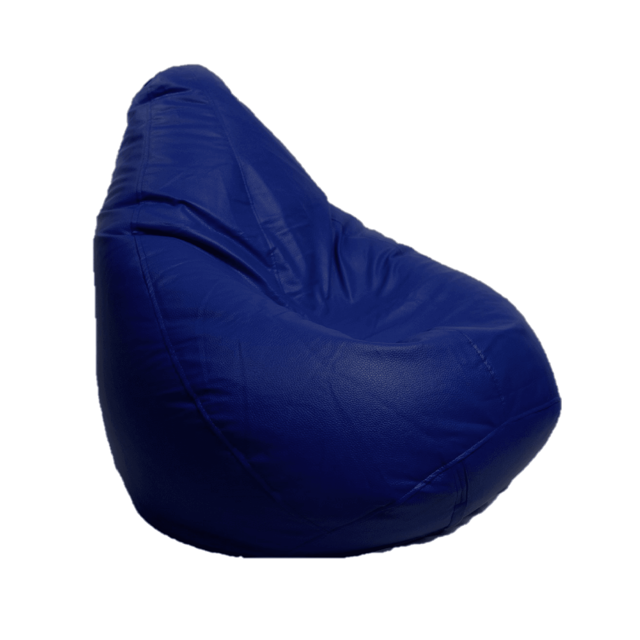 Watiaa Bean Bag (Leatherette) Kids - Dark Blue - Store 974 | ستور ٩٧٤