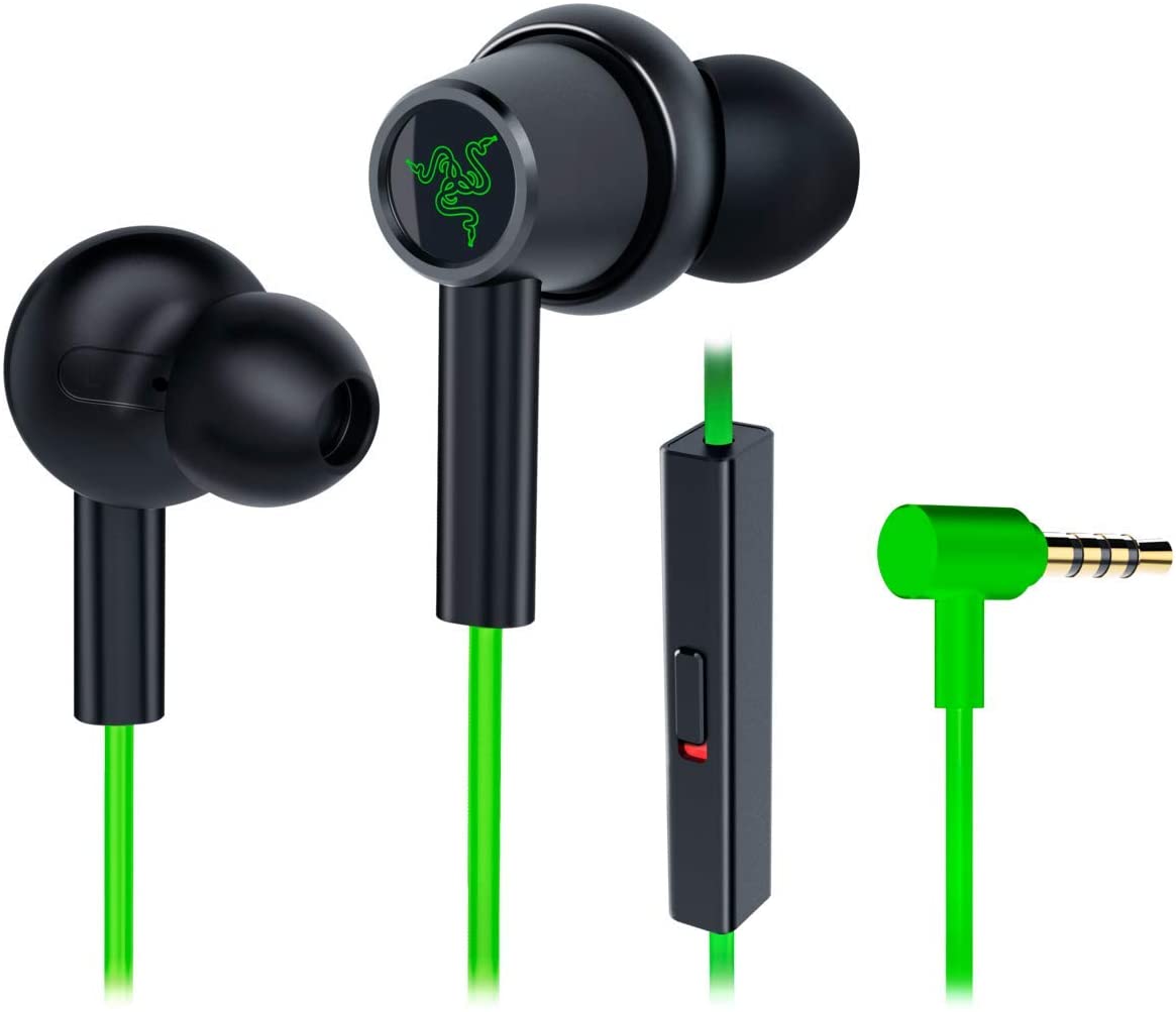 Razer Hammerhead Duo In-Ear Gaming Headphones For Consoles - Green - Store 974 | ستور ٩٧٤