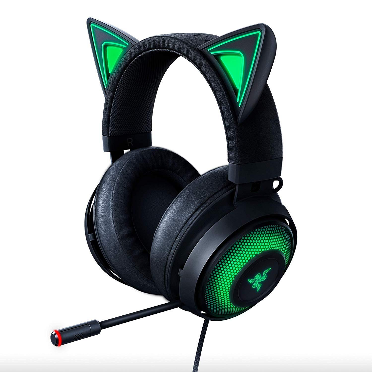 Razer Kraken Kitty Chroma USB Gaming Headset - Black Edition - Store 974 | ستور ٩٧٤