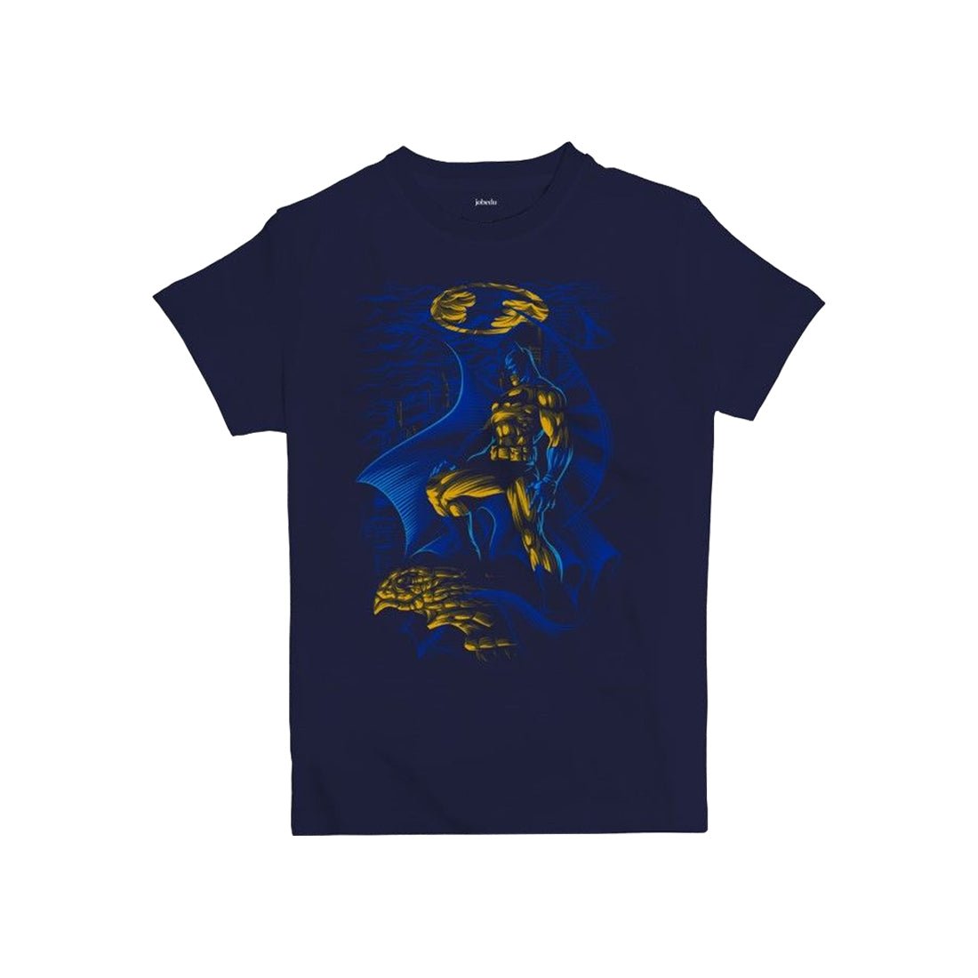 Jobedu Batman Gargoyle Kids' T-shirt - 8 Years - Navy Blue - تي-شيرت - Store 974 | ستور ٩٧٤