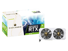 MANLI Gallardo GeForce RTX 3070 8GB GDDR6 White Edition - كرت الشاشة