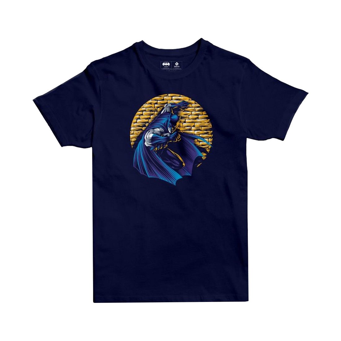 Jobedu Batman Spotlight T-shirt - M - Navy Blue - تي-شيرت - Store 974 | ستور ٩٧٤