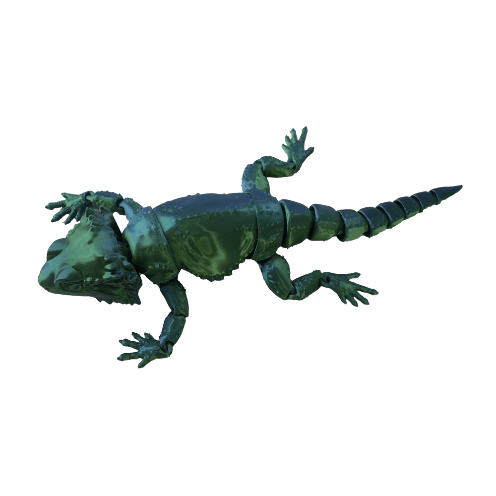 3D Station 3D Printed Lizard - Pearlescent - مجسم ثلاثي الأبعاد - Store 974 | ستور ٩٧٤