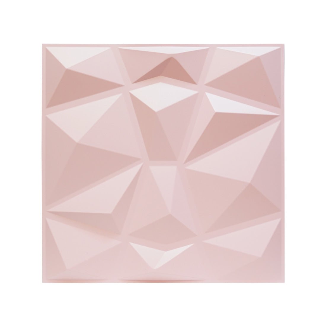 3D Abstract Wall Panel - 5 Pieces - Pink - لوحة جدار - Store 974 | ستور ٩٧٤