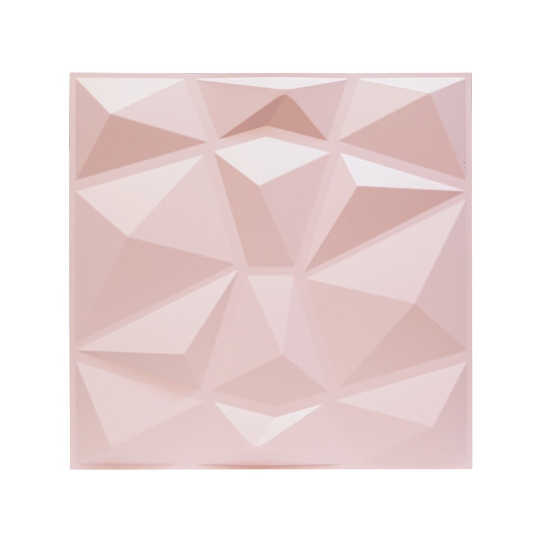 3D Abstract Wall Panel - 5 Pieces - Pink - لوحة جدار 3D Abstract Wall Panel - 5 Pieces - Pink - لوحة جدار