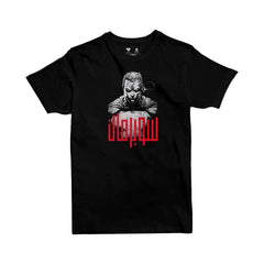Jobedu Superman Red Eye Men's T-shirt - Black - تي-شيرت