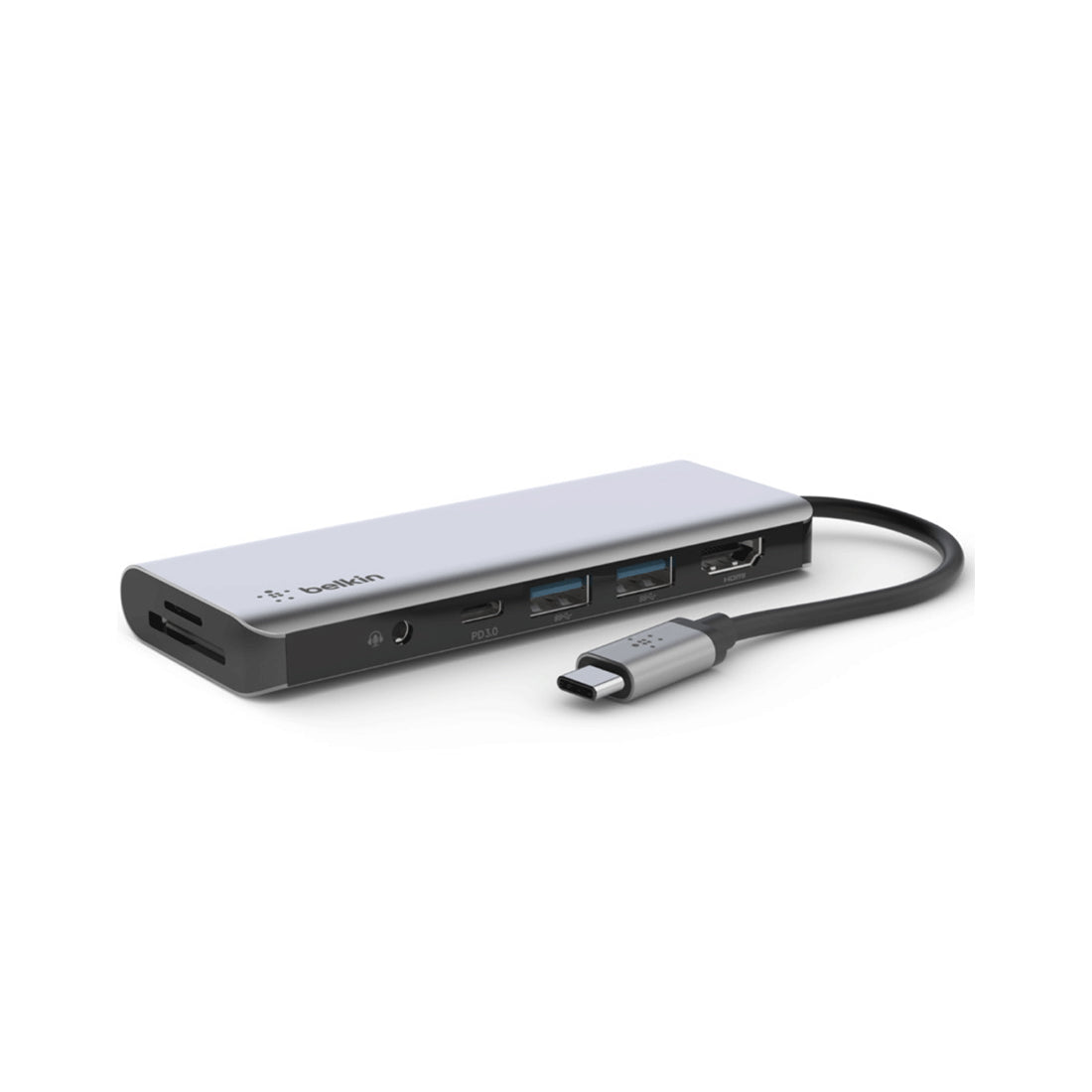 Belkin USB-C 7-in-1 Multiport Adapter - موزع - Store 974 | ستور ٩٧٤