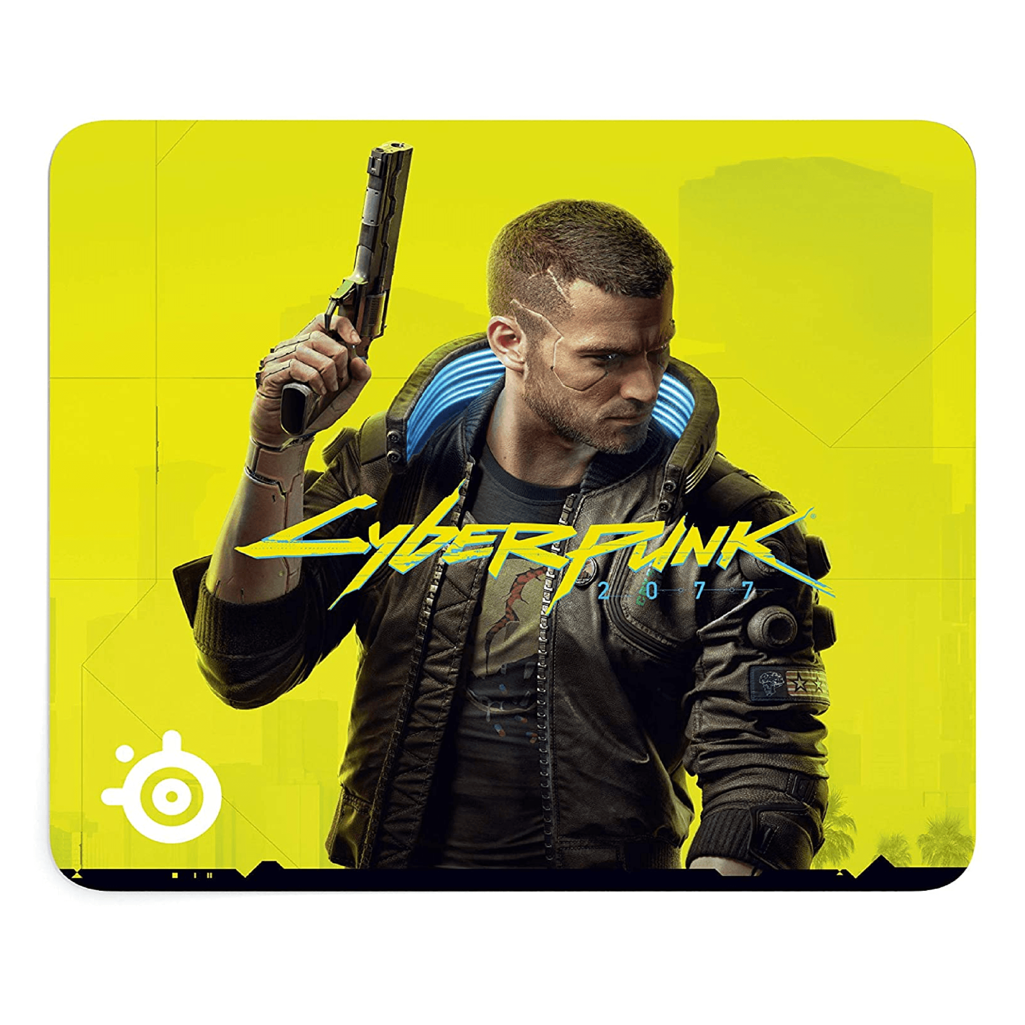 SteelSeries Qck Large Cyberpunk 2077 Edition Mouse Pad - Store 974 | ستور ٩٧٤
