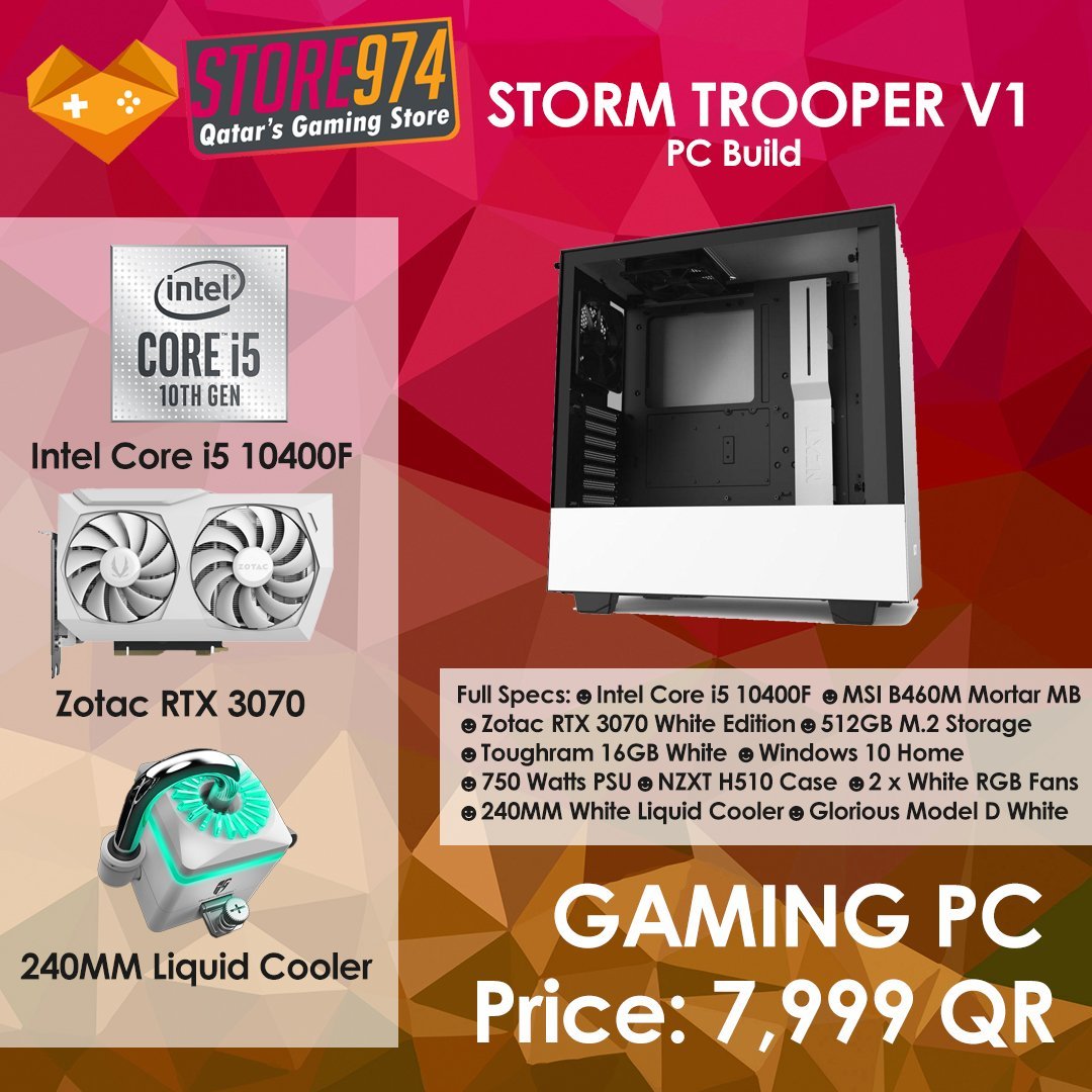 Storm Trooper PC Build V1 – Store 974 | ستور ٩٧٤
