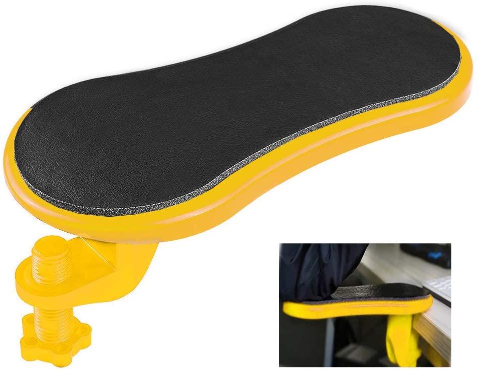 Sunny Heart Computer Adjustable Arm Rest Support-Yellow - Store 974 | ستور ٩٧٤
