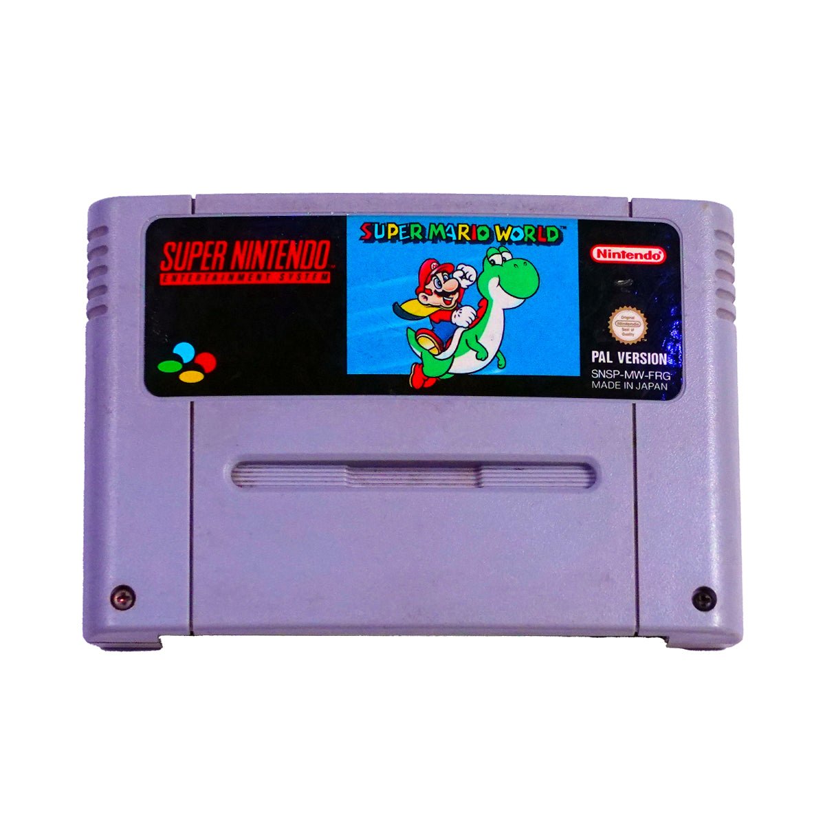 (Pre-Owned) Super Mario World - SNES Game - ريترو - Store 974 | ستور ٩٧٤