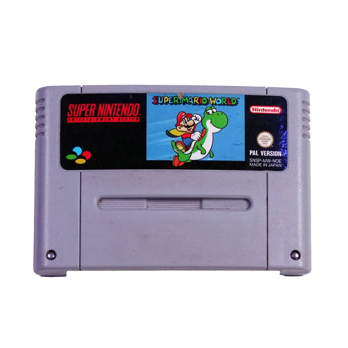 (Pre-Owned) Super Mario World - SNES Game - ريترو - Store 974 | ستور ٩٧٤
