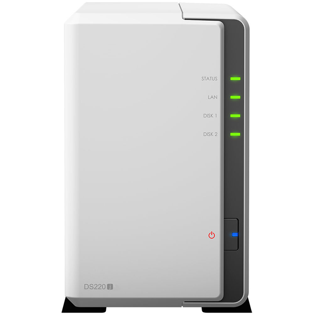 Synology DS220J DiskStation System Network Storage - White - Store 974 | ستور ٩٧٤