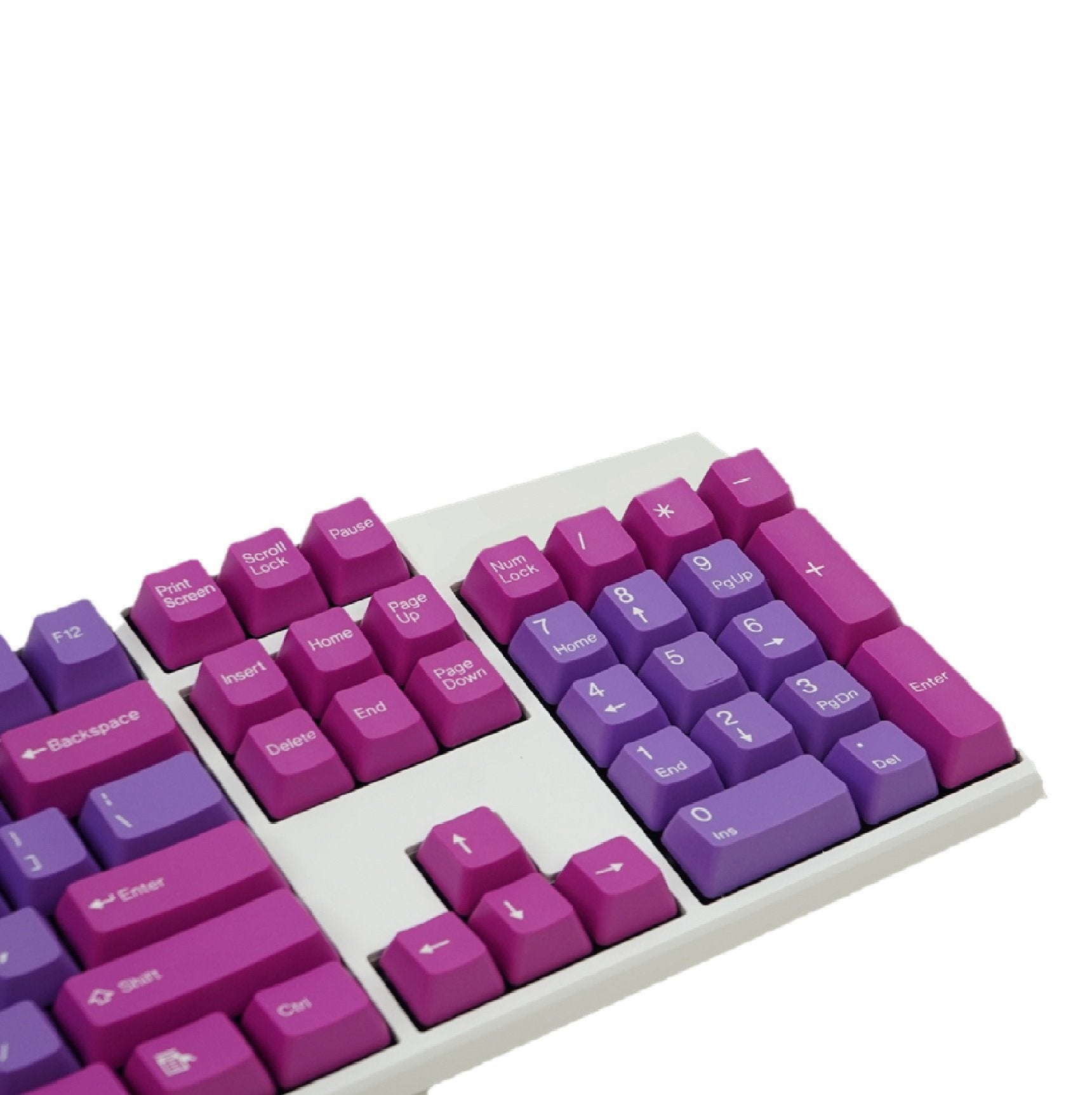 Tai-Hao 104 Keys-Double Shot Keycap + 1 Keys Puller - Mystery Purple - Store 974 | ستور ٩٧٤