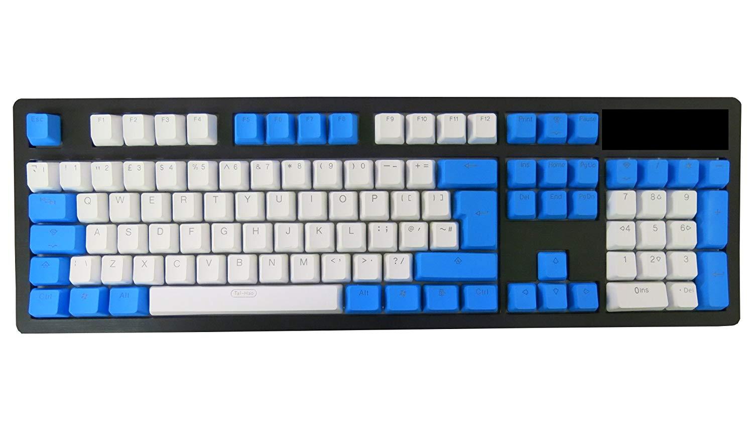 Tai-Hao 114 Key PBT Keycaps - Blue Drop - Store 974 | ستور ٩٧٤