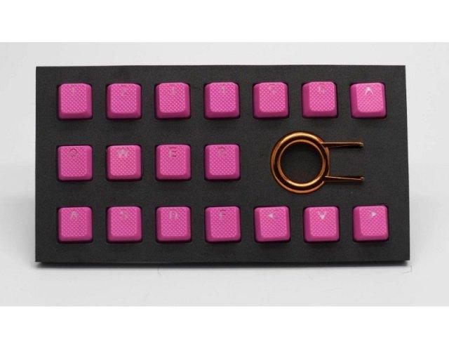 Tai-Hao 18 Key ABS Rubber Keycaps - Neon Pink - Store 974 | ستور ٩٧٤