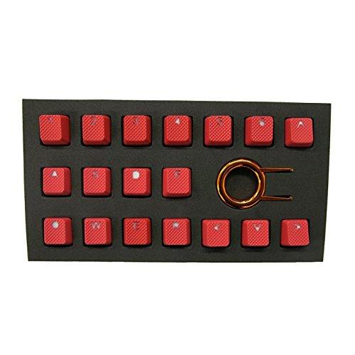 Tai-Hao 18 Key ABS Rubber Keycaps - Red - Store 974 | ستور ٩٧٤