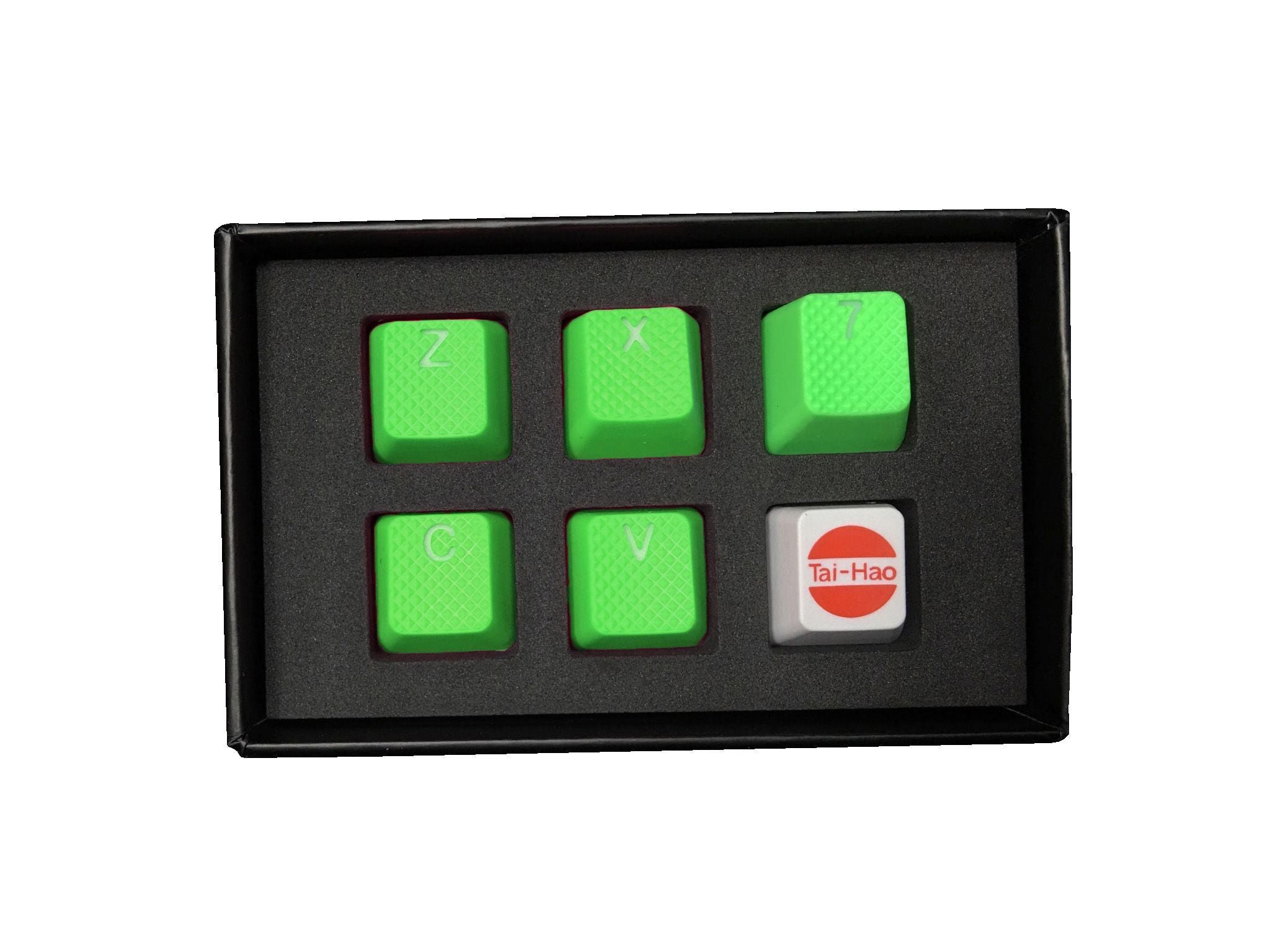 Tai-Hao 4+2 Key ABS Keycaps - Neon Green - Store 974 | ستور ٩٧٤