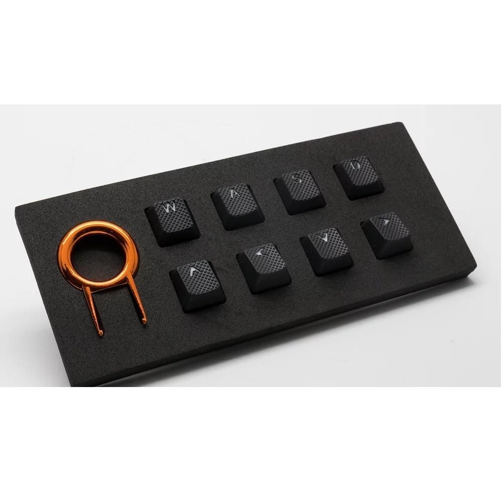 Tai-Hao 8 Key ABS Rubber Keycaps - Black - Store 974 | ستور ٩٧٤