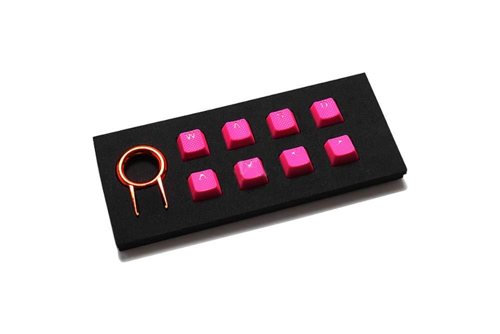 Tai-Hao 8 Key ABS Rubber Keycaps - Neon Pink - Store 974 | ستور ٩٧٤