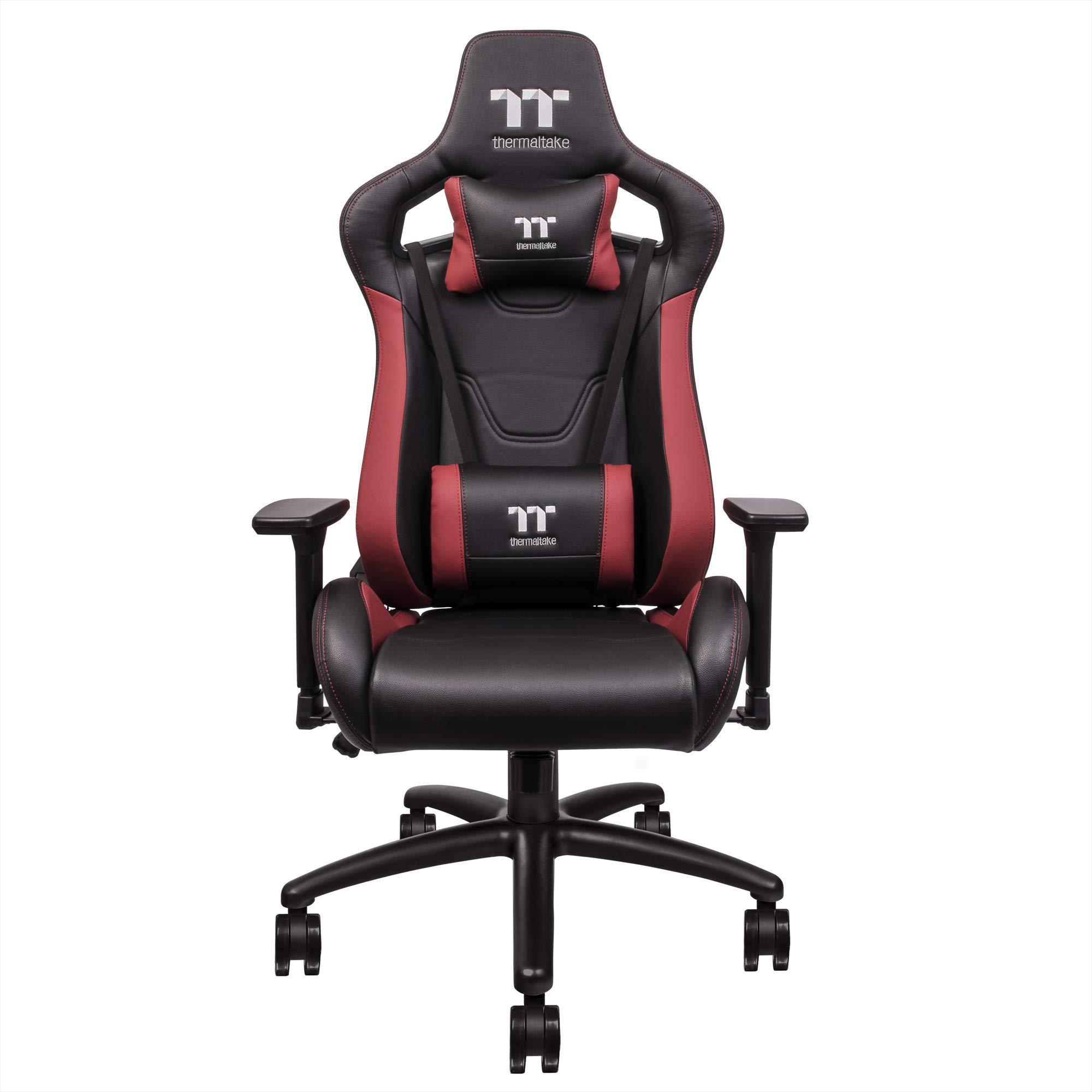 Thermaltake Gaming U Fit Gaming Chair - Black & Red - Store 974 | ستور ٩٧٤
