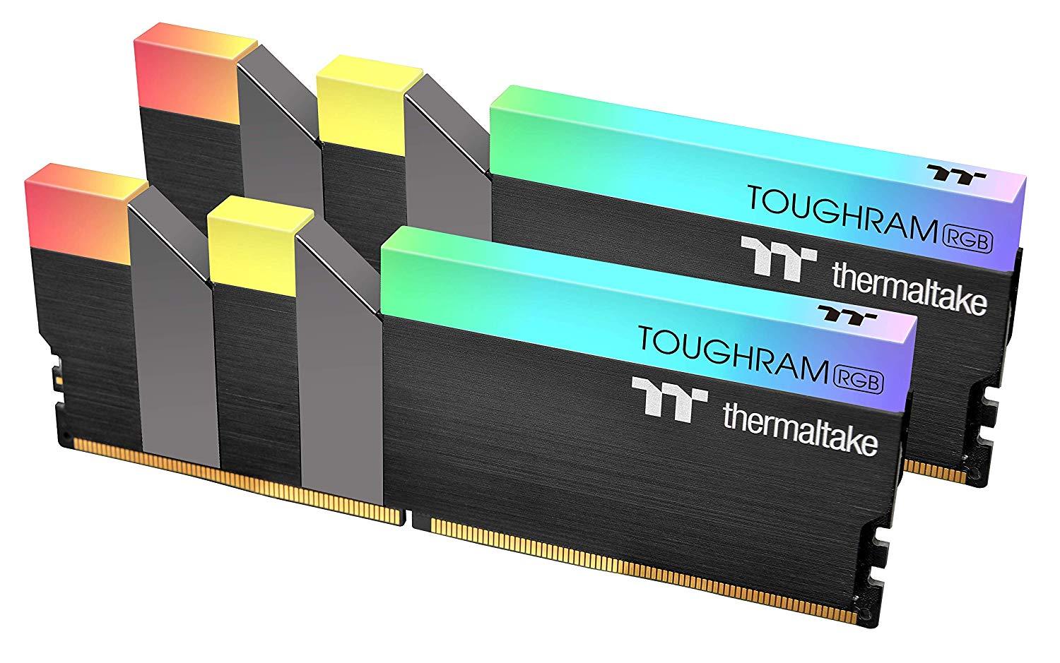Thermaltake TOUGHRAM RGB 16GB(2x8GB) 4400MHz - Black/Gray - Store 974 | ستور ٩٧٤