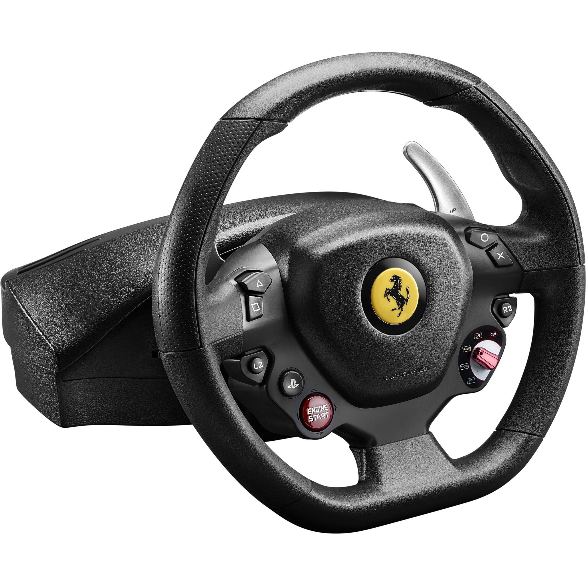 Thrustmaster T80 Ferrari 488 GTB Edition Steering Wheel - Black - وحدة تحكم Thrustmaster T80 Ferrari 488 GTB Edition Steering Wheel - Black - وحدة تحكم