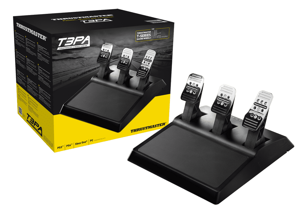 thrustmaster tx pedals Thrustmaster TX Racing Wheel T3PA AddOn Pedals - دواسة – Store974 Electronics WLL