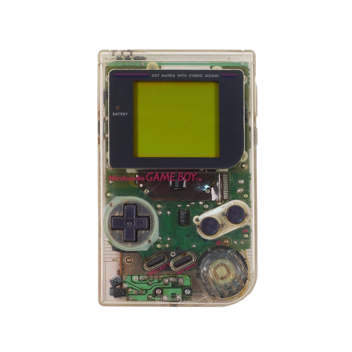 (Pre-Owned) Game Boy Classic - Transparent - ريترو - Store 974 | ستور ٩٧٤