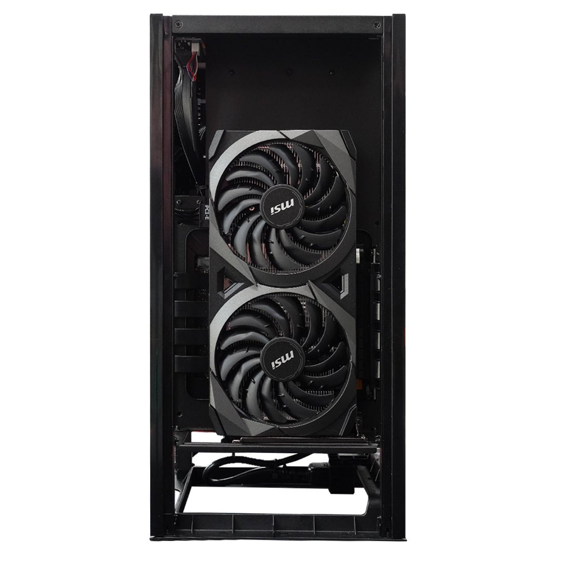 (Pre-Built) Gaming PC Intel Core i5-12600KF w/ MSI RTX 3060Ti VENTUS 2X LHR & NZXT H1 - Black - Store 974 | ستور ٩٧٤