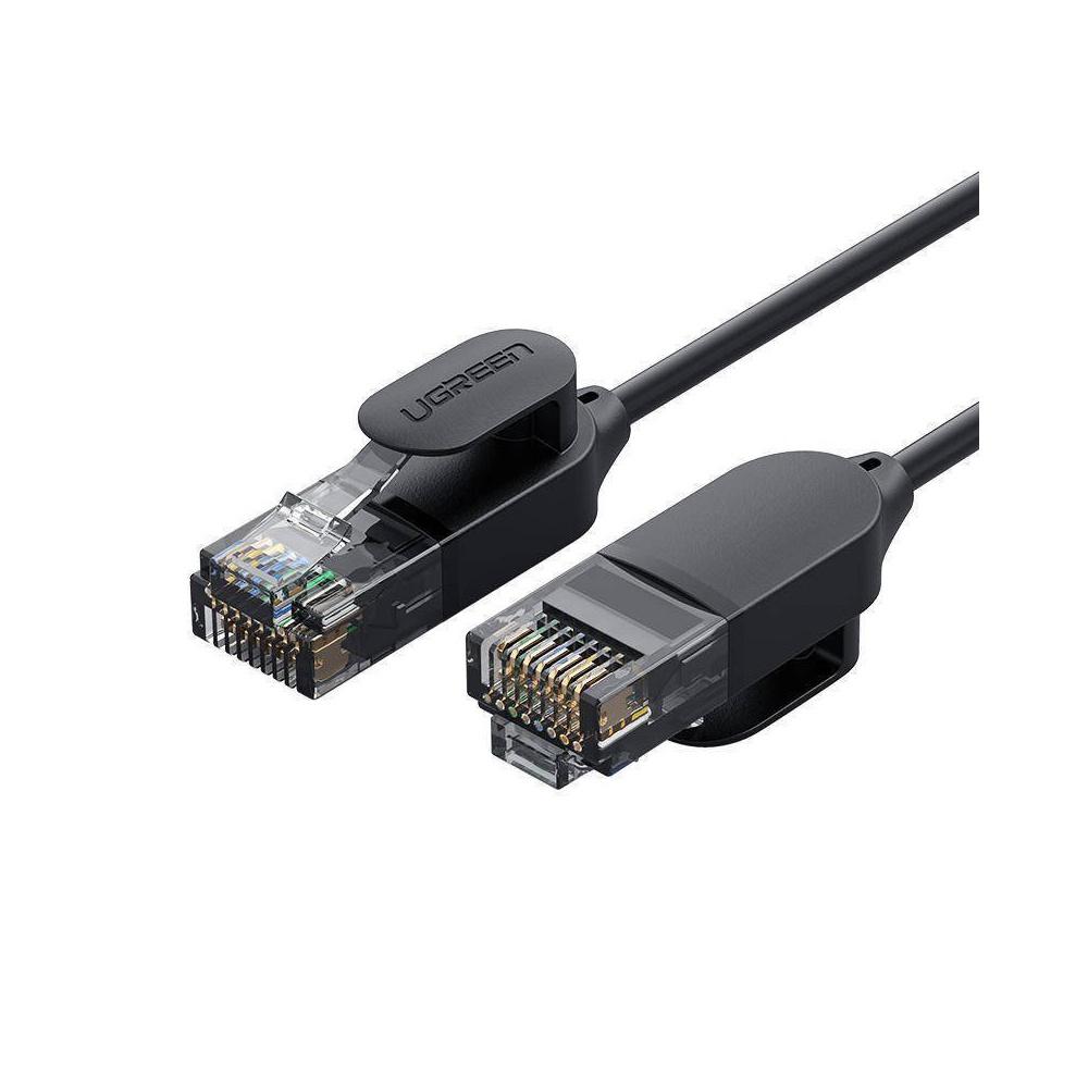Ugreen 10M Cat 6A Copper Ethernet Cable OD2.8 - Black - كAbl Ugreen 10M Cat 6A Copper Ethernet Cable OD2.8 - Black - كAbl