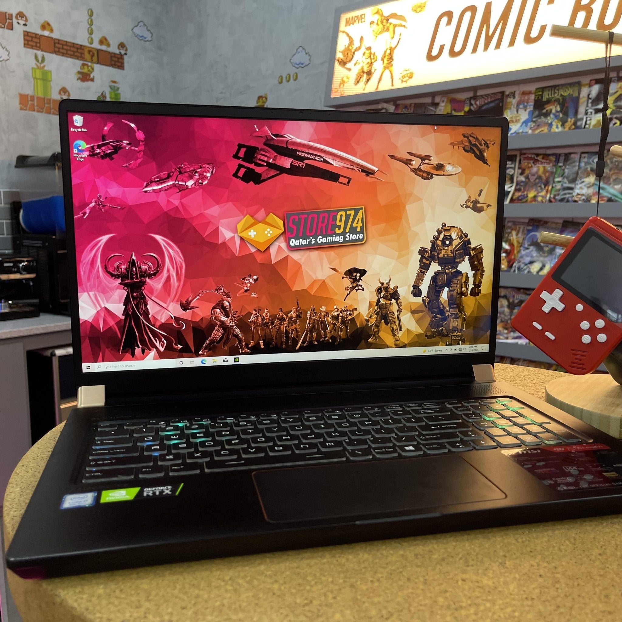 (Pre-Owned) MSI GS75 Stealth Gaming Laptop - Store 974 | ستور ٩٧٤