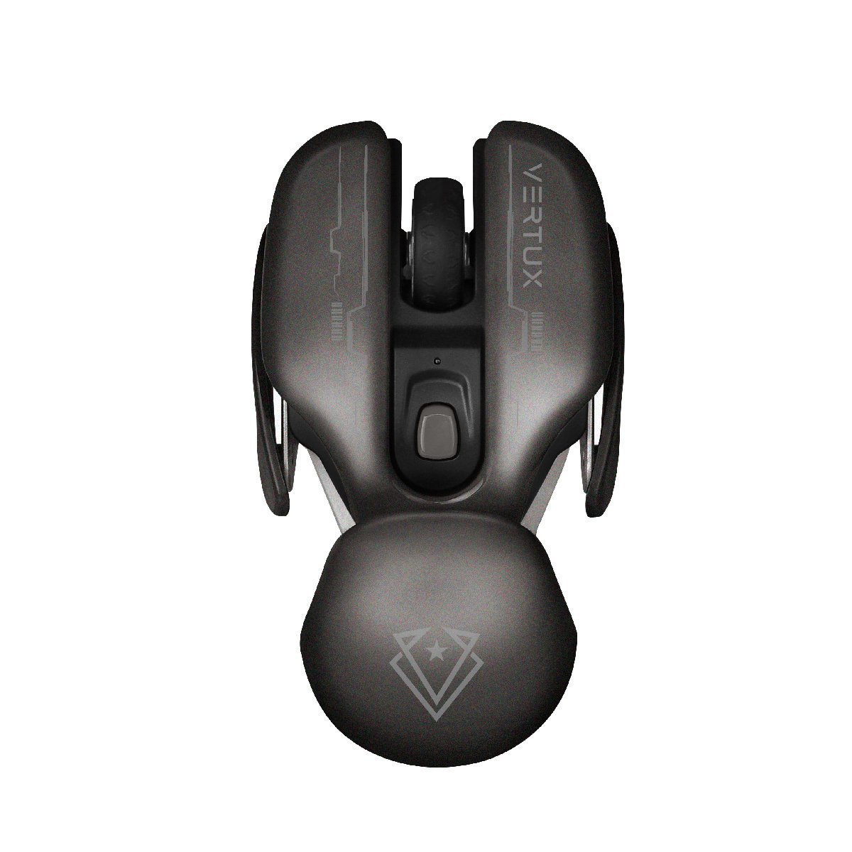 Vertux Glider Ergonomic Wireless Gaming Mouse - Black - Store 974 | ستور ٩٧٤