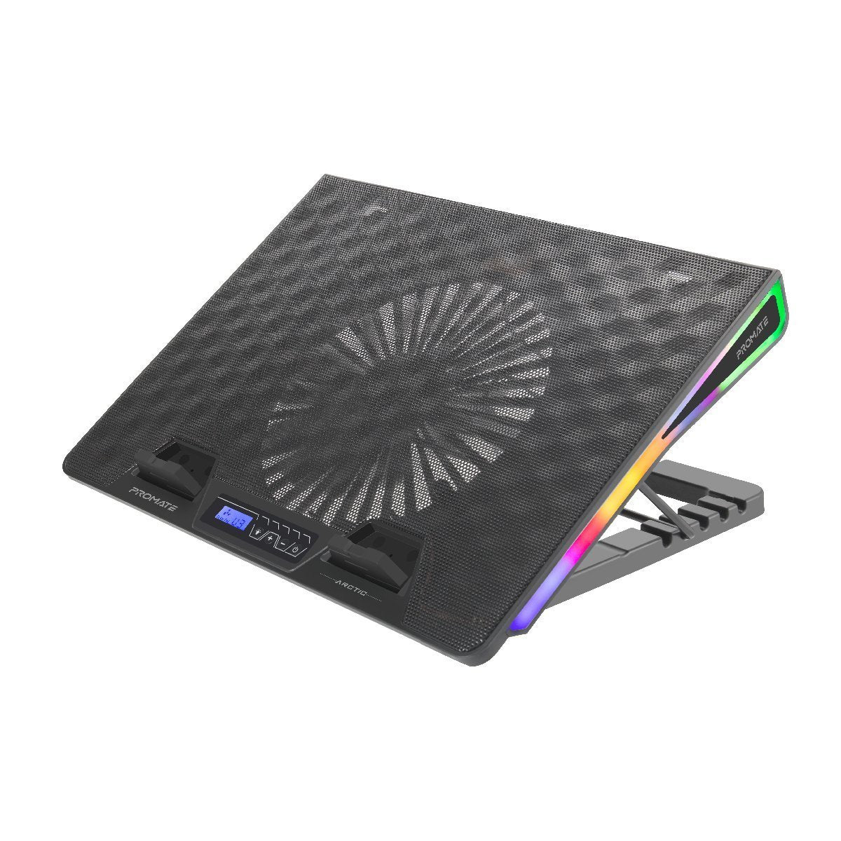 Vertux Promate Arctic Portable Laptop RGB Gaming Cooling Pad - Store 974 | ستور ٩٧٤