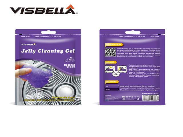 Visbella Jelly Dust Cleaning Gel - Grapes - Store 974 | ستور ٩٧٤