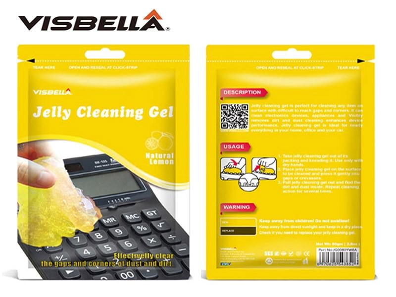 Visbella Jelly Dust Cleaning Gel - Lemon - Store 974 | ستور ٩٧٤