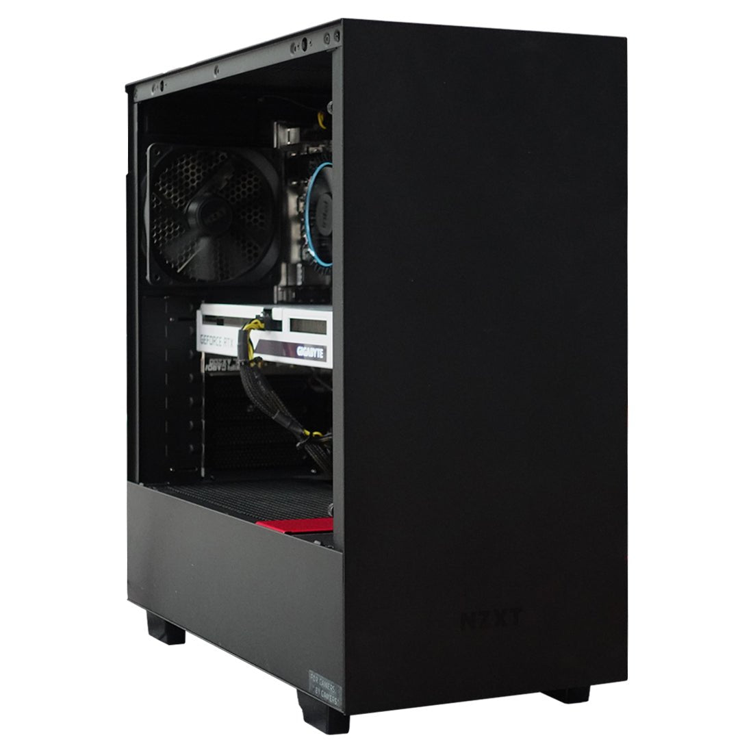 (Pre-Owned) Gaming PC Intel Core i5-13400F w/ Gigabyte RTX 3060 Vision OC & NZXT H510 - Black - كمبيوتر مستعمل - Store 974 | ستور ٩٧٤