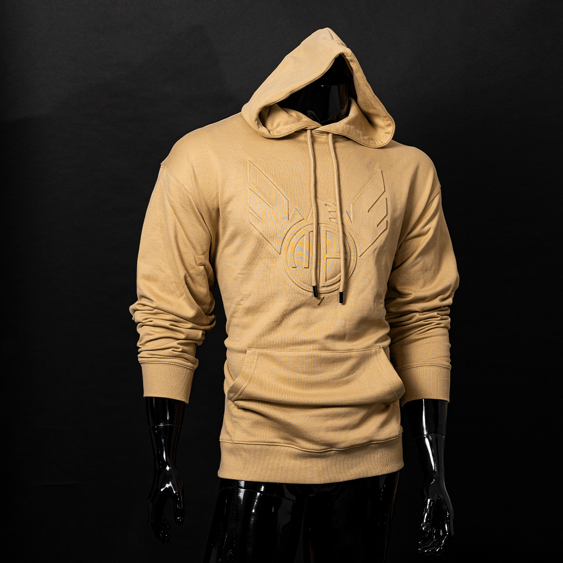 Gravity Classic Hoodie - Yellow - L - كنزة Gravity Classic Hoodie - Yellow - L - كنزة