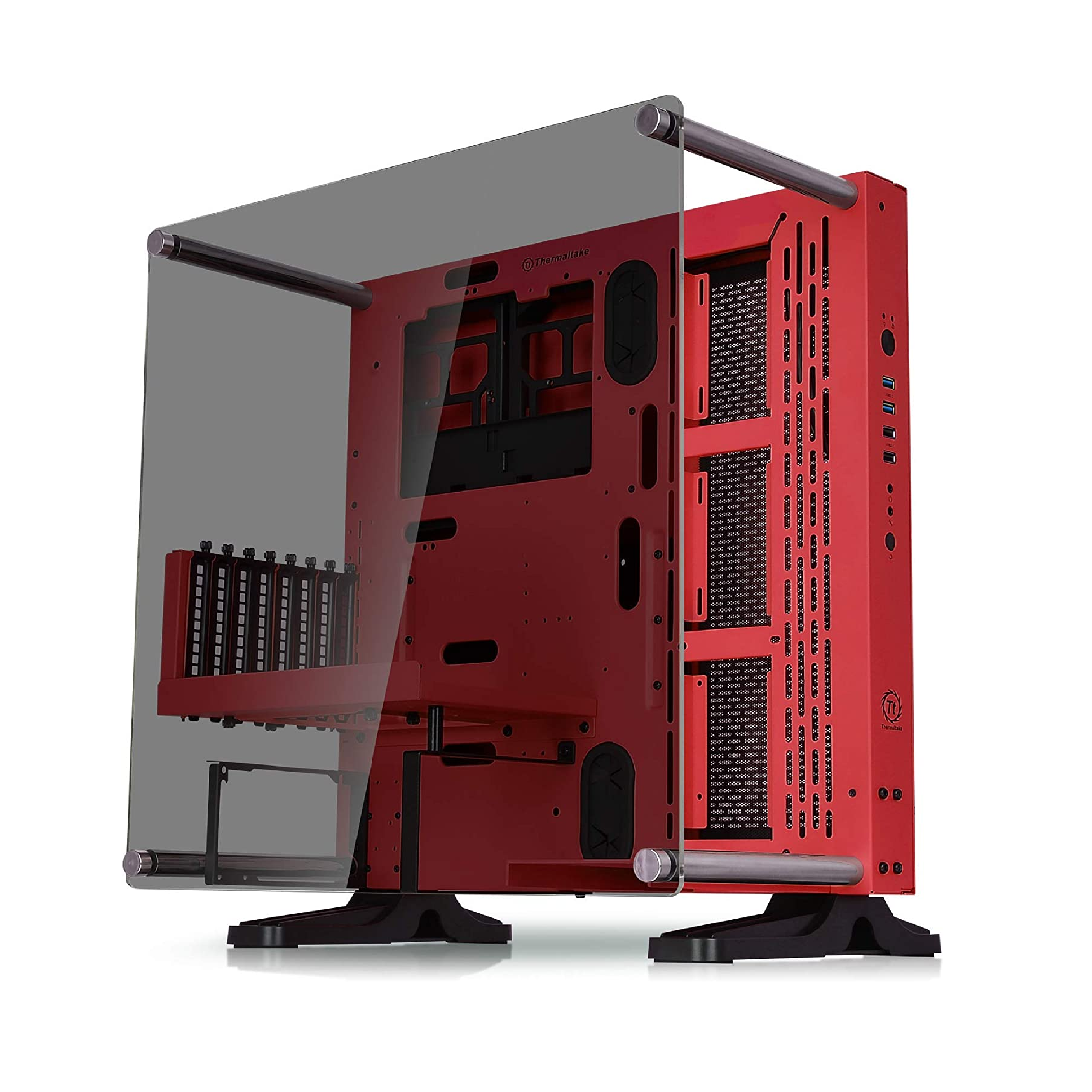 Thermaltake Core P3 TG Case - Red - Store 974 | ستور ٩٧٤