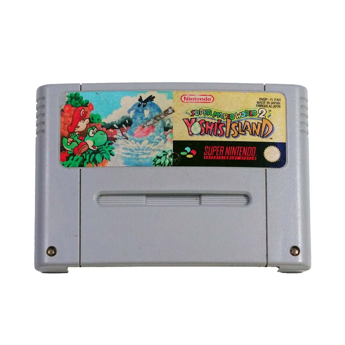 (Pre-Owned) Super Mario's World Yoshi's Island - SNES Game - ريترو - Store 974 | ستور ٩٧٤