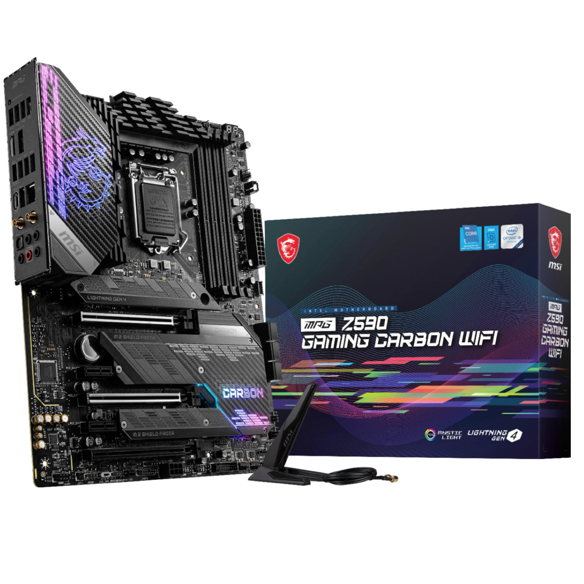 MSI MPG Z590 Gaming Carbon WiFi Motherboard - Store 974 | ستور ٩٧٤