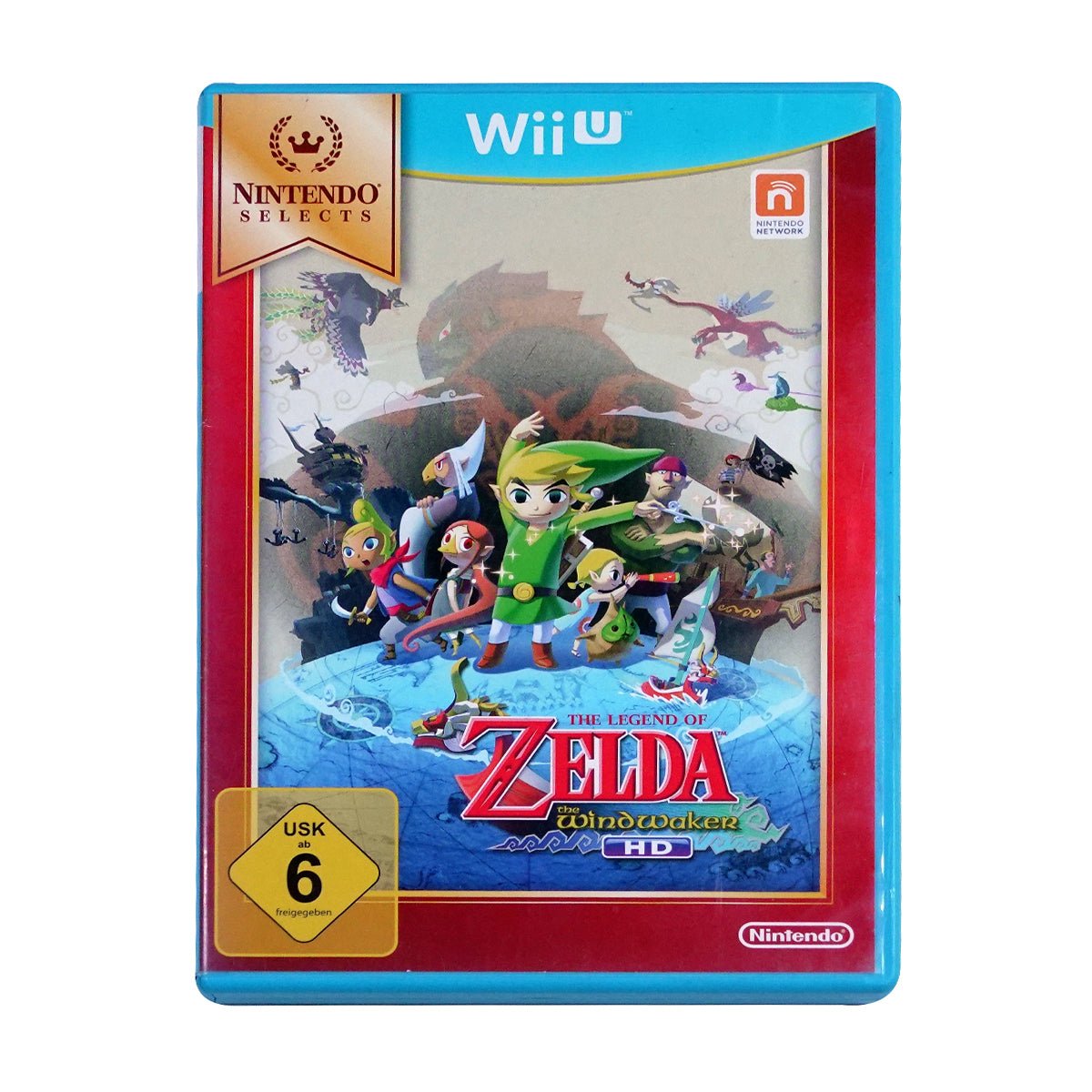 (Pre-Owned) The Legend Of Zelda The Windwaker - Nintendo WII U Game - ريترو - Store 974 | ستور ٩٧٤