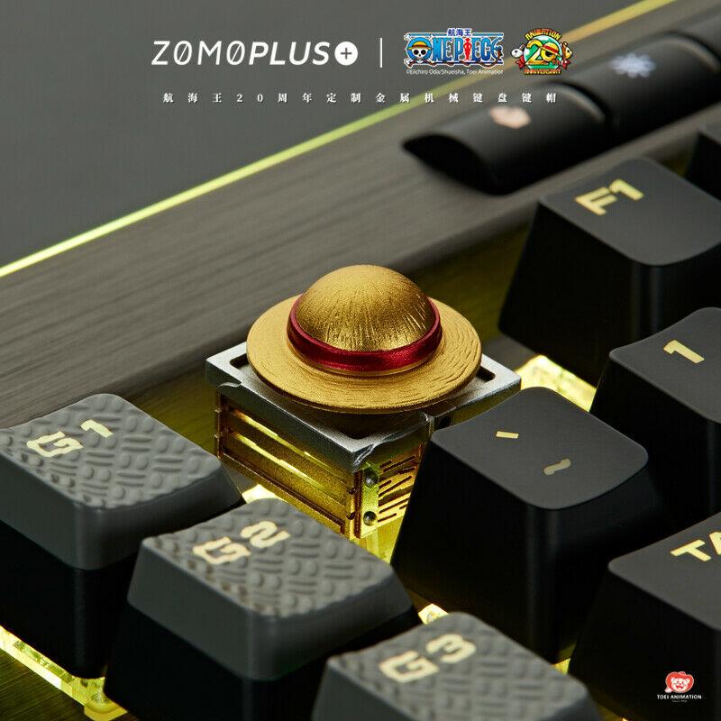 ZOMO PLUS Luffy Hat One Piece Alumium Keycap - Store 974 | ستور ٩٧٤