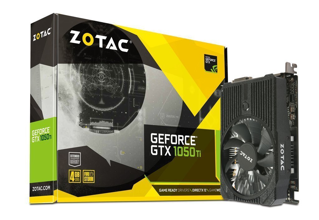Zotac Gaming GeForce GTX 1050 Ti Mini 4GB GDDR5 PCI-E Gen 3x4 - Graphics Card - Store 974 | ستور ٩٧٤